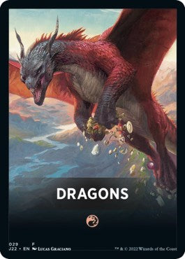 Dragons Theme Card (Jumpstart 2022) Near Mint
