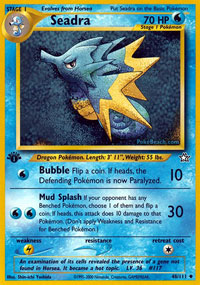 Seadra (Neo Genesis) Light Play 1st Edition