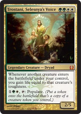 Trostani, Selesnya's Voice (Return to Ravnica) Near Mint - Nick Nack's Full Frontal Attack