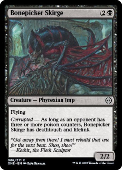 Bonepicker Skirge (Phyrexia: All Will Be One) Near Mint - Nick Nack's Full Frontal Attack