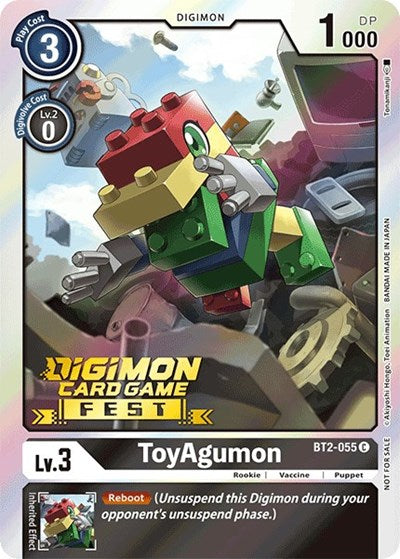 ToyAgumon (Digimon Fest 2022) (Release Special Booster) Near Mint Foil