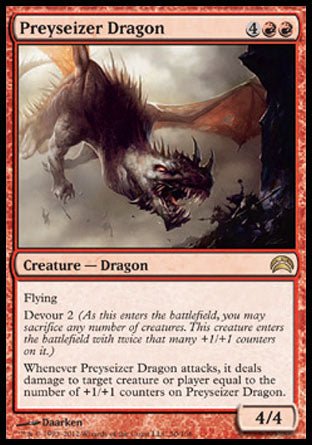 Preyseizer Dragon (Planechase 2012) Near Mint - Nick Nack's Full Frontal Attack