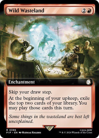 Wild Wasteland (Extended Art) (Universes Beyond: Fallout) Near Mint Foil - Nick Nack's Full Frontal Attack