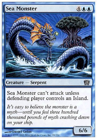 Sea Monster (8th Edition) Near Mint - Nick Nack's Full Frontal Attack