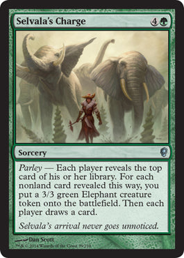 Selvala's Charge (Conspiracy) Near Mint