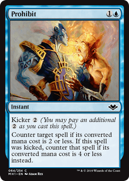Prohibit (Modern Horizons) Near Mint - Nick Nack's Full Frontal Attack