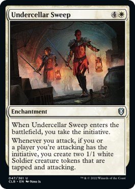 Undercellar Sweep (Commander Legends: Battle for Baldur's Gate) Near Mint - Nick Nack's Full Frontal Attack