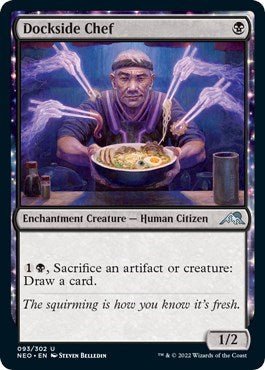 Dockside Chef (Kamigawa: Neon Dynasty) Near Mint - Nick Nack's Full Frontal Attack