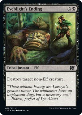 Eyeblight's Ending (Double Masters 2022) Near Mint Foil - Nick Nack's Full Frontal Attack