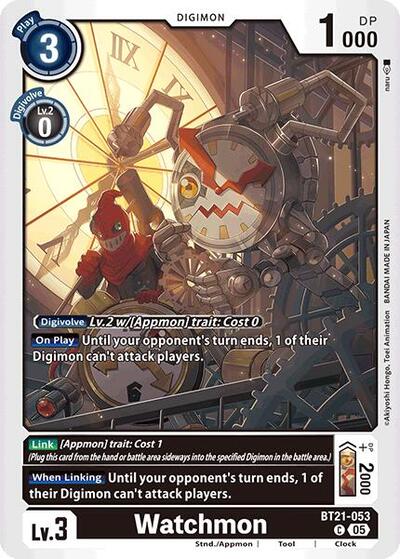 Watchmon (World Convergence) Near Mint