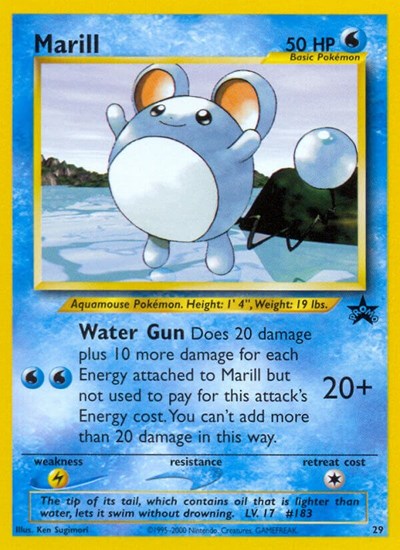 Marill (WoTC Promo) Light Play