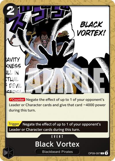 Black Vortex (Reprint) (Premium Booster - The Best - Vol. 2) Near Mint - Nick Nack's Full Frontal Attack