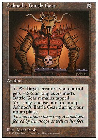 Ashnod's Battle Gear (4th Edition) Light Play - Nick Nack's Full Frontal Attack