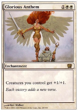 Glorious Anthem (8th Edition) Near Mint - Nick Nack's Full Frontal Attack