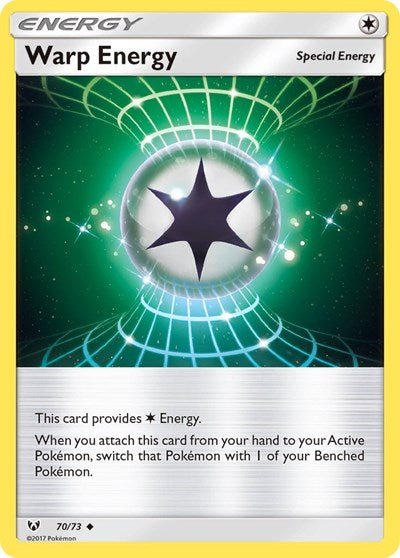 Warp Energy (Shining Legends) Near Mint - Nick Nack's Full Frontal Attack