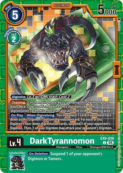 DarkTyrannomon (Versus Monsters) Near Mint