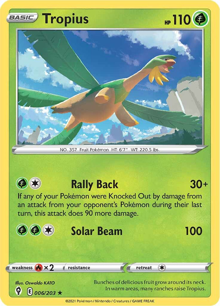 Tropius (006/203) [Espada y escudo: Cielos en evolución] 