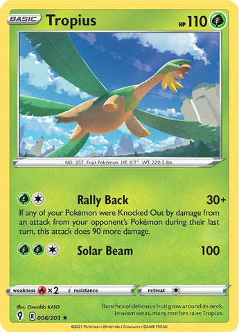 Tropius (006/203) [Espada y escudo: Cielos en evolución] 