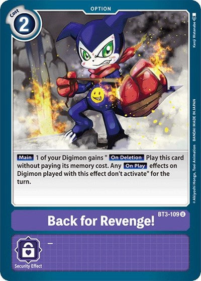 Back for Revenge! (Release Special Booster) Near Mint