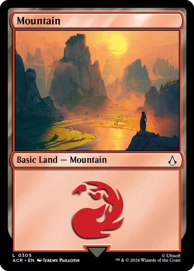 Mountain (0305) (Universes Beyond: Assassin's Creed) Near Mint