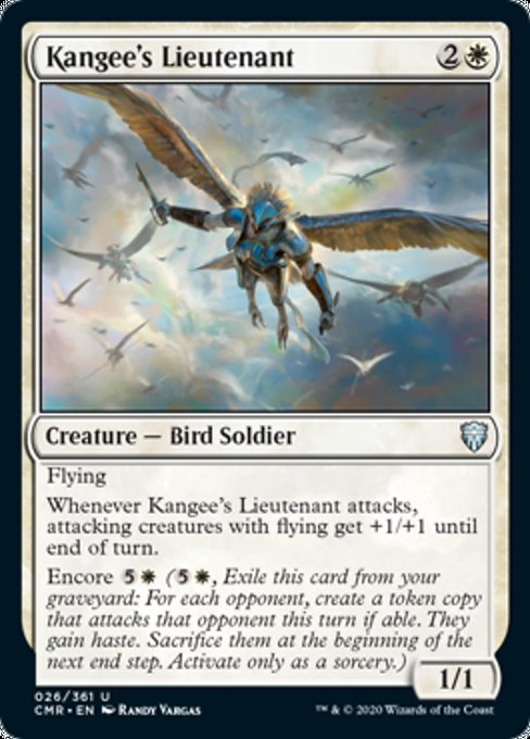 Kangee's Lieutenant (Commander Legends) Near Mint