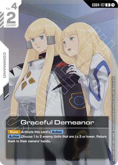 Graceful Demeanor (Phantom Aria) Near Mint Holofoil