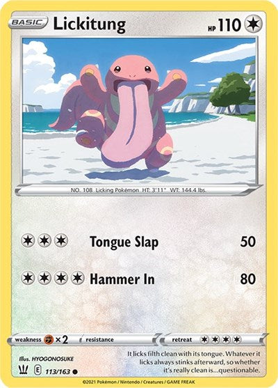 Lickitung (SWSH05: Battle Styles) Near Mint
