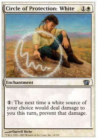 Circle of Protection: White (8th Edition) Near Mint - Nick Nack's Full Frontal Attack