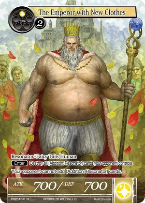 The Emperor with New Clothes (PR2015-013) [Promo Cards]