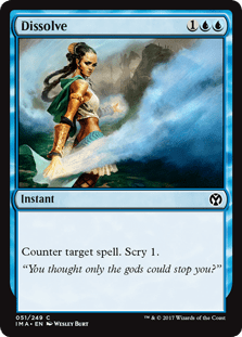 Dissolve (Iconic Masters) Near Mint - Nick Nack's Full Frontal Attack