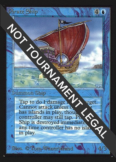 Pirate Ship (CE) (Collector's Edition) Light Play