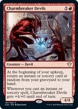 Charmbreaker Devils (Commander 2020 Ikoria) Near Mint - Nick Nack's Full Frontal Attack