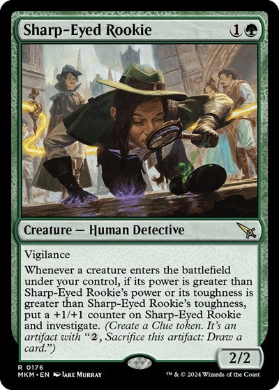 Sharp-Eyed Rookie (Murders at Karlov Manor) Near Mint