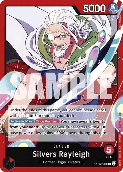 Silvers Rayleigh (Legacy of the Master) Near Mint - Nick Nack's Full Frontal Attack