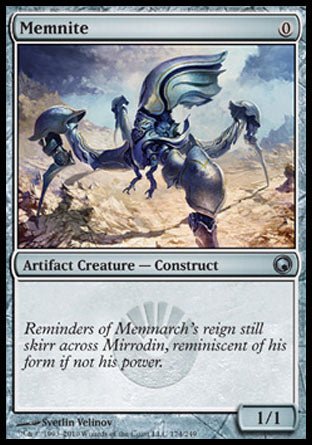 Memnite (Scars of Mirrodin) Light Play - Nick Nack's Full Frontal Attack