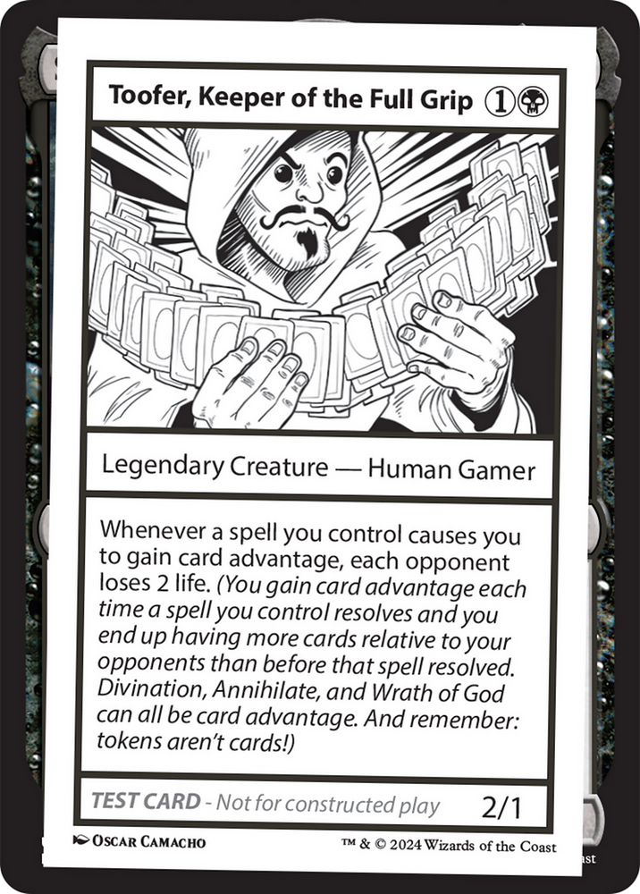 Toofer, Keeper of the Full Grip [Mystery Booster 2 Playtest Cards]