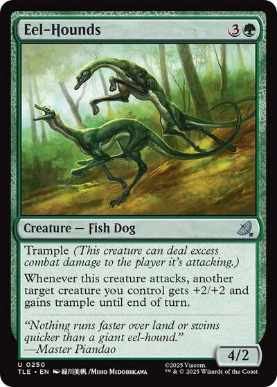 Eel-Hounds (Avatar: The Last Airbender: Eternal-Legal) Near Mint Foil