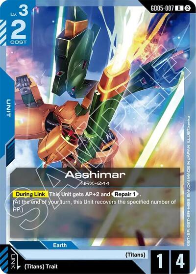 Asshimar (Freedom Ascension) Near Mint