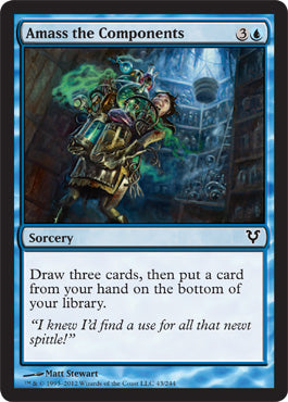 Amass the Components (Avacyn Restored) Light Play
