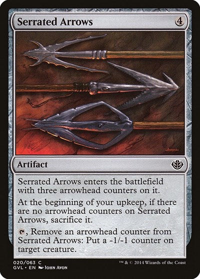Serrated Arrows (Duel Decks: Anthology) Near Mint