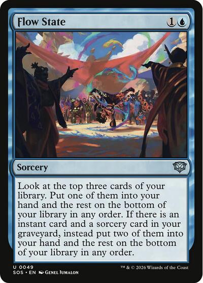 Flow State (Secrets of Strixhaven) Near Mint - Nick Nack's Full Frontal Attack