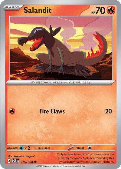 Salandit (ME03: Perfect Order) Near Mint - Nick Nack's Full Frontal Attack