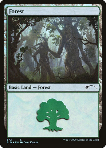 Forêt (Tree Hugging) (572) [Secret Lair Drop Promos] 