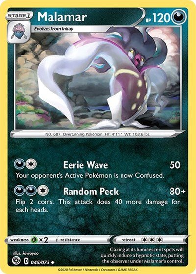 Malamar (Champion's Path) Near Mint - Nick Nack's Full Frontal Attack