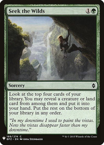 Seek the Wilds (Mystery Booster) Near Mint - Nick Nack's Full Frontal Attack