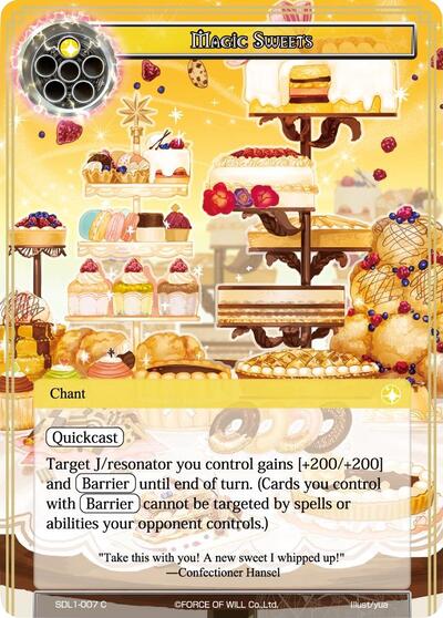 Magic Sweets (L1 Starter Deck - Fairy Tale Force) Near Mint Foil