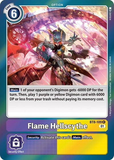 Flame Hellscythe (New Awakening) Near Mint Foil
