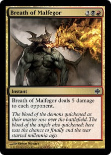 Breath of Malfegor (Alara Reborn) Light Play