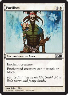 Pacifism (Magic 2014 Core Set) Near Mint - Nick Nack's Full Frontal Attack