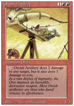 Orcish Artillery (Revised) Near Mint - Nick Nack's Full Frontal Attack